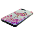 Pikkukuva 3 / 7: Skyddande Skal av Silikon till iPhone 8Plus (PINK FLAMINGO)