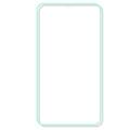 Pikkukuva 3 / 11: iPhone 12 pro max Näytönsuoja Itsevalaiseva Kehys 9H 0,3mm Självlysande