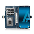 Pikkukuva 9 / 11: Elegant Dubbelfunktions Plånboksfodral - Samsung Galaxy A40 Mörkblå