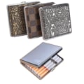 Miniatyrbild 7 av 7: Exklusivt Hållbart Cigarett Fodral Silver Egypt