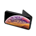Miniatyrbild 10 av 11: iPhone XR - Effektfullt Smidigt Skal med Korthållare Mörkbrun