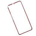 iPhone 11 Pro Max Skärmskydd 3D Aluminiumram 5-PACK Röd