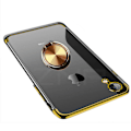 Pikkukuva 5 / 11: Skyddande Skal med Ringhållare - iPhone XR Silver