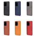 Miniatyrbilde 4 av 11: Effektfullt Skal med Korthållare - Samsung Galaxy S20 Brun