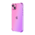 Miniatyrbilde 4 av 11: IPhone 15 - Smart Skyddsskal i silikon Blå/Rosa