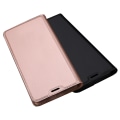 Miniatyrbilde 2 av 11: Stilrent Fodral med Kortfack DUX DUCIS - Samsung Galaxy S10e Roséguld