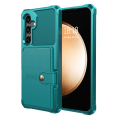 Miniatyrbillede 1 af 11: Samsung Galaxy A35 5G - Pungetui i PU-læder med magnetisk Grön