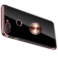 Miniatyrbilde 7 av 11: Stötdämpande Skal med Ringhållare - Huawei P Smart 2018 Silver