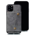 Miniatyrbillede 4 af 11: Smidigt Stilrent Skal med Korthållare - iPhone 11 Pro Svart