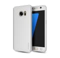 Skyddande Elegant Dubbelsidigt Skal - Samsung Galaxy S7 Edge Silver/Grå