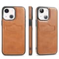 iPhone 15 Fodral med Kortfack - Smart & Elegant Ljusbrun