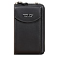 Miniatyrbillede 1 af 8: Exklusivt H�llbar H�g Kvalitet Crossbody Handv�ska Svart