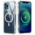 Pikkukuva 1 / 7: iPhone 11 Pro - Stötdämpande Magnetiskt Silikonskal Genomskinlig