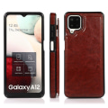 Miniatyrbilde 5 av 11: Exklusivt Smidigt Skal med Kortfack - Samsung Galaxy A12 Svart