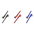 Miniatyrbild 6 av 6: Effektfull USB-C (Type-C) Snabbladdnings Kabel Svart 1 Meter
