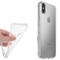 Miniatyrbild 6 av 11: Dubbelsidigt Silikonfodral med Touchfunktion till iPhone XS Max Blå