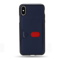 Miniatyrbild 2 av 11: iPhone X/XS - Smart Stilrent (HANMAN) Skal med Kortfack Roséguld