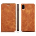 Pikkukuva 4 / 11: iPhone XS Max - Professionellt Retro Plånboksfodral Röd