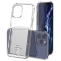 Miniatyrbilde 10 av 11: Skal med Korthållare & Hydrogel Skärmskydd iPhone 13 Pro Genomskinlig