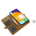 Miniatyrbillede 7 af 11: Smooth Stilfuld 2-1 Wallet cover - Samsung Galaxy A52 Brun