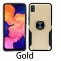 Samsung Galaxy A10 - Skyddsskal med Ringhållare Guld