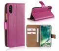 ClassT Fodral för iPhone X/XS (Läder) Lila