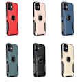 Miniatyrbilde 11 av 11: iPhone 12 - Skal med Ringhållare Mörkblå