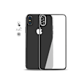 Pikkukuva 1 / 11: MyGuard Skydd för Baksida samt Kamera till iPhone XS (Aluminium) Svart