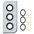Miniatyrbild 2 av 6: 2-PACK Galaxy S21 Plus Bakre Kamerafälglins Reservdel Transparent/Genomskinlig