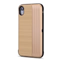 Pikkukuva 1 / 11: LEMAN Stilrent Skal med kortplats för iPhone XS Max Guld
