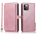 Elegant Plånboksfodral - iPhone 13 Pro Max Roséguld