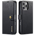 Miniatyrbilde 7 av 11: iPhone 14 Pro - Lyxigt läderfodral med Funktion & Elegans Brun