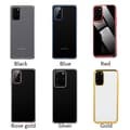 Samsung Galaxy S20 Plus - Exklusivt Tunt Silikonskal Silver
