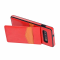Miniatyrbillede 5 af 11: Smart Robust Skal med Kortfack - Samsung Galaxy S10 Plus Röd