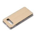 Pikkukuva 4 / 10: Samsung Galaxy S10 - Stilsäkert Fodral med Svarsfunktion Guld