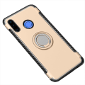 Miniatyrbillede 8 af 11: Huawei P30 Lite - Elegant Skyddsskal med Ringhållare Petrol