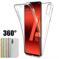 Miniatyrbillede 6 af 11: 360° TPU Silikonfodral | North | Samsung A70 Svart