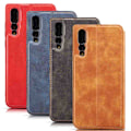 Pikkukuva 6 / 11: Robust Smidigt Plånboksfodral - Huawei P20 Svart