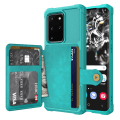 Pikkukuva 3 / 11: Samsung Galaxy S20 Plus - Skal med Kortfack Röd