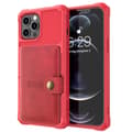 Smidigt Skal med Kortfack - iPhone 13 Pro Röd