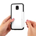 Miniatyrbillede 11 af 11: Pocard Skal med kortfack till Samsung Galaxy J3 2017 Vit