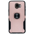 Miniatyrbilde 4 av 11: Samsung Galaxy J4 2018 - Stilrent Smidigt Skal med Ringh�llare Petrol