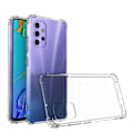 Miniatyrbillede 1 af 3: Skyddande FLOVEME Silikonskal - Samsung Galaxy A32 Transparent/Genomskinlig