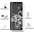 Miniatyrbillede 1 af 11: FULL-GLUE S20 Plus 3-PACK Skärmskydd 9H 0,2mm HD-Clear ProGuard Svart