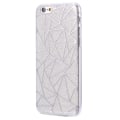 Miniatyrbilde 2 av 6: Crystal-skal från Snowflake till iPhone 6/6S plus (ORIGINAL) Crystalgrå