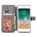 Miniatyrbilde 11 av 11: iPhone 8 Plus - Stilrent Lommebokdeksel Blå