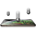 Miniatyrbillede 7 af 11: Full Clear 2-PACK Skärmskydd 2.5D 9H 0,3mm iPhone X/XS Transparent/Genomskinlig