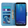 Miniatyrbilde 5 av 11: Plånboksfodral med Skalfunktion för Samsung Galaxy S8 Rosa