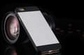 iPhone 6/6S - Stilrent Retroskal i Gummi/Borstad Aluminium Silver