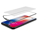 Pikkukuva 9 / 11: iPhone X - MyGuard Skärmskydd av Carbonmodell (HD) Svart